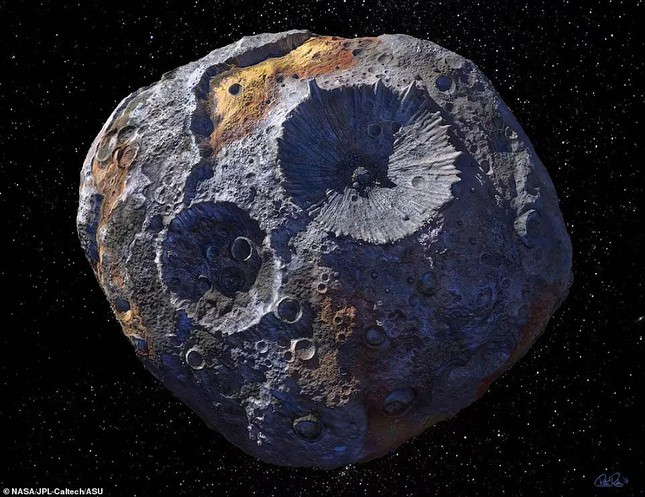  Nghiên cứu mới tiết lộ bất ngờ về tiểu hành tinh đầy vàng, trị giá 10.000 triệu tỷ USD  - Ảnh 1.