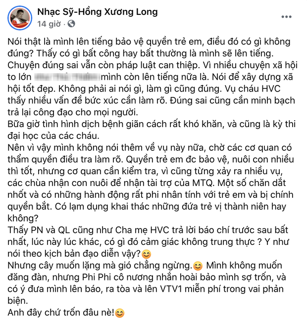 Nhạc sĩ hit Lỡ Duyên bất ngờ tố bị Phi Nhung uy hiếp, dọa đưa ra toà và lên hẳn sóng truyền hình? - Ảnh 1.