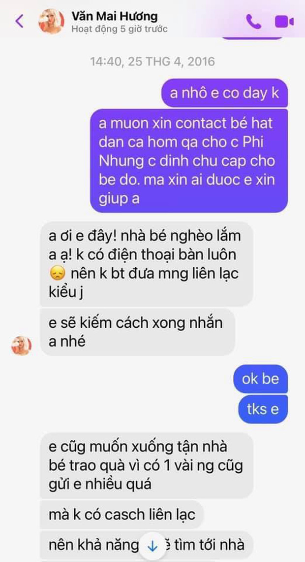 Phía Phi Nhung lần đầu hé lộ cơ duyên nhận nuôi Hồ Văn Cường, hoá ra đã từng nhắn tin nhờ 1 nữ ca sĩ đình đám Vbiz giúp đỡ - Ảnh 2.