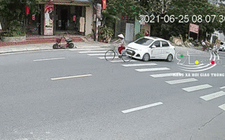 Người phụ nữ ngã đập mặt xuống đường sau cú đâm của ô tô: Đừng vội đổ hết lỗi cho nữ tài xế