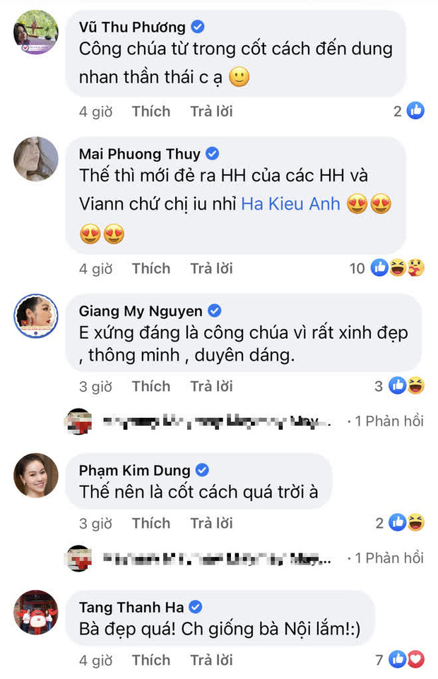 Hoa hậu Hà Kiều Anh hé lộ gia thế khủng: Là công chúa đời thứ 7, cháu vua chúa, Hà Tăng và dàn sao thốt lên điều này - Ảnh 5.