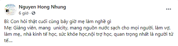 Bi Béo hỏi: Mẹ làm nghề gì mà kiếm 100 triệu/tháng, vợ Xuân Bắc đáp lại 1 câu được khen dạy con khéo quá - Ảnh 2.