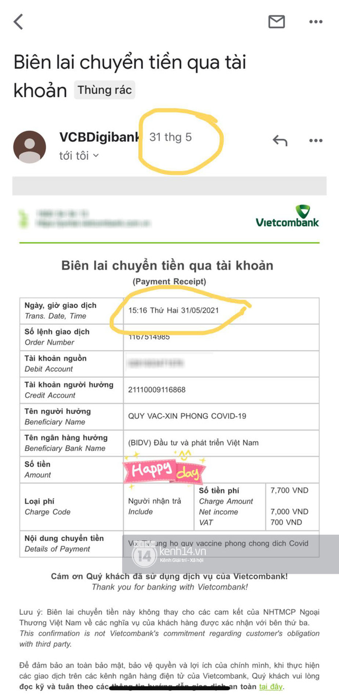 Cuối cùng đã tìm ra bằng chứng làm rõ nghi vấn Vy Oanh fake ảnh từ thiện Vaccine, số tiền cụ thể được hé lộ - Ảnh 6.
