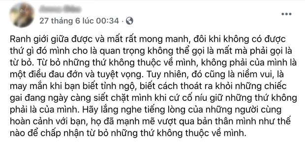 Cô Xuyến Hoàng Yến tung ảnh chồng cũ đưa con đi ăn với người tình, netizen soi Facebook cô gái thấy ngay status đá xéo? - Ảnh 4.