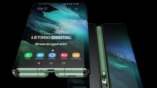 Đây có thể là thiết kế cuối cùng của Samsung Galaxy Z Fold Tab - Ảnh 1.