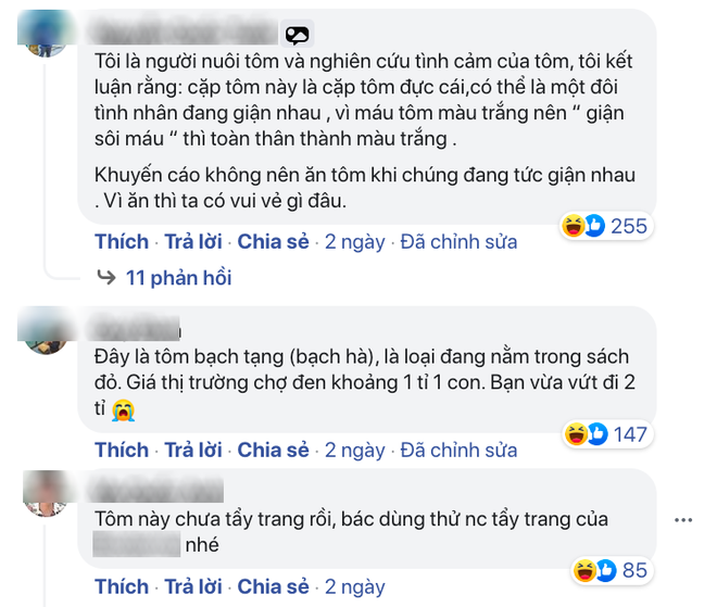 Đăng ảnh hỏi tôm luộc màu trắng ăn có bị gì không, chàng trai nhận được 7749 câu trả lời nghe muốn sang chấn tâm lý từ dân mạng - Ảnh 2.