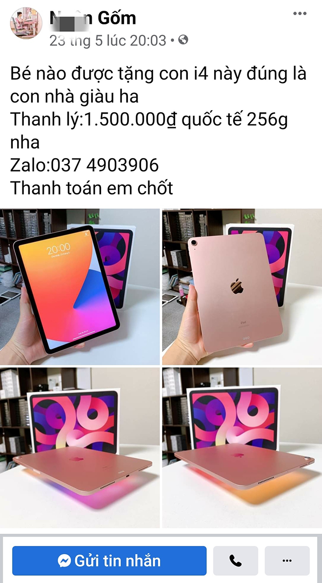 Những chiêu độc của “thánh lừa” bán hàng online - Ảnh 1.