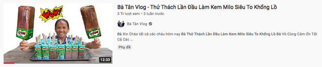 Lâu lắm mới thấy Bà Tân Vlog có clip vọt lên triệu view, đọc tiêu đề clip là ai cũng hiểu ngay lý do - Ảnh 1.