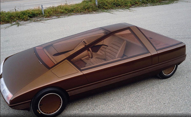 Những chiếc xe concept kỳ quặc của thập niên 80: Phần 1 - Kim tự tháp Citroën Karin - Ảnh 1.
