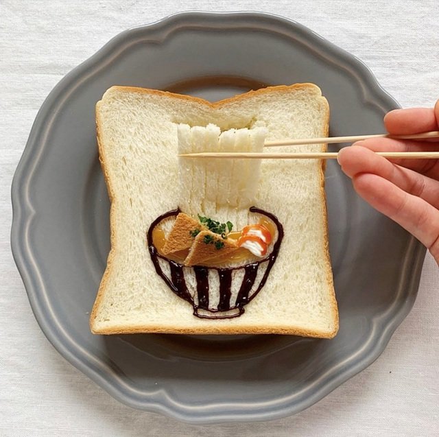 Xuýt xoa những lát bánh mì sandwich đẹp như tranh của cô gái Nhật Bản - Ảnh 6.