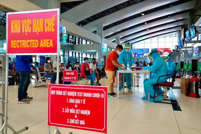 Sân bay Nội Bài mở dịch vụ xét nghiệm nhanh Covid-19 có kết quả sau 30 phút - Ảnh 2.