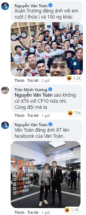 Xuân Trường đăng ảnh và đi ăn với Minh Vương, Văn Toàn  hờn dỗi hài hước - Ảnh 2.