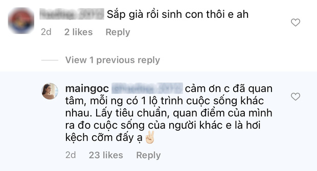 MC “đẹp như tượng” của VTV đáp trả cực gắt khi bị netizen nhắc “sắp già rồi, sinh con thôi” - Ảnh 3.