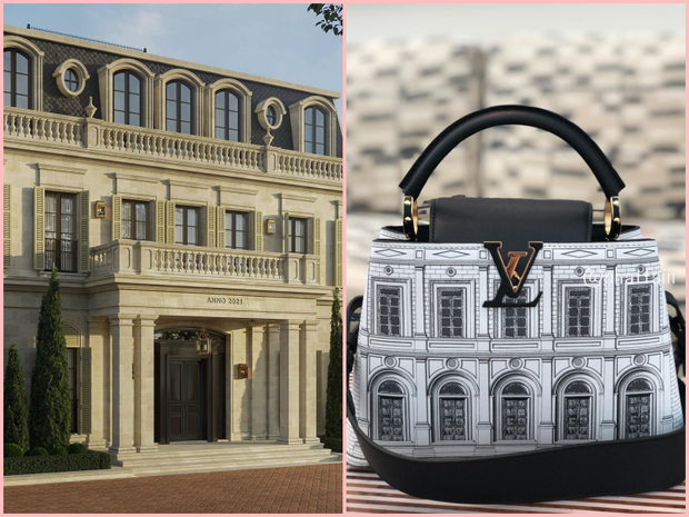 Đoàn Di Băng phát hiện Louis Vuitton nhái toà lâu đài 200 tỷ của Thái Công thiết kế cho mình, ngạc nhiên chưa? - Ảnh 3.