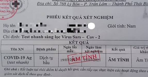 Giải tỏa giấy thông hành âm tính: Có thể cho test nhanh tại điểm dừng nghỉ cao tốc - Ảnh 1.