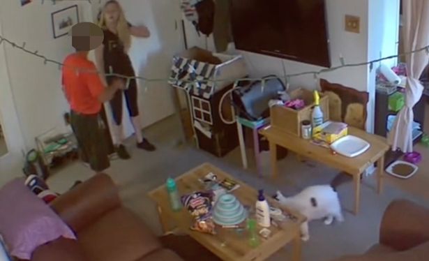Đặt camera giám sát căn hộ lúc đi vắng, cô gái phát hiện hành động biến thái của chủ nhà - Ảnh 4.
