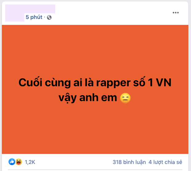 Câu hỏi lớn nhất lúc này: Ai là rapper số 1 Việt Nam? - Ảnh 2.