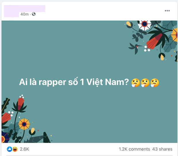 Câu hỏi lớn nhất lúc này: Ai là rapper số 1 Việt Nam? - Ảnh 3.