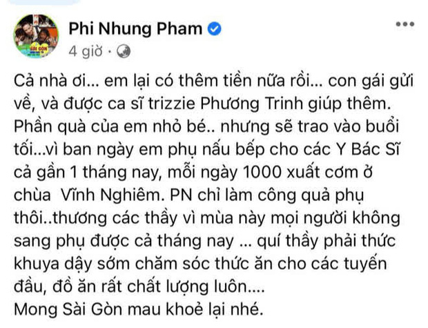 Tự hào khoe được con gái ở Mỹ gửi tiền về làm từ thiện, Phi Nhung bị antifan miệt thị là con lai liền đáp trả căng luôn! - Ảnh 1.