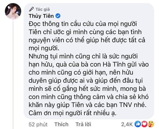 Công Vinh lên tiếng vạch rõ 2 điều quan trọng, Thuỷ Tiên tung bằng chứng “dằn mặt” khi bị tố nhận vơ 100 tấn lương thực - Ảnh 3.