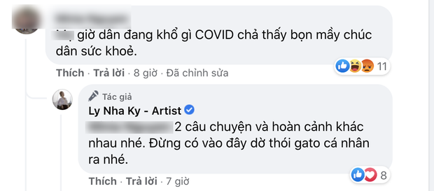 Bị chỉ trích khoe của, không quan tâm sức khoẻ người dân giữa dịch, Lý Nhã Kỳ gay gắt đáp trả 1:1 cả loạt - Ảnh 4.