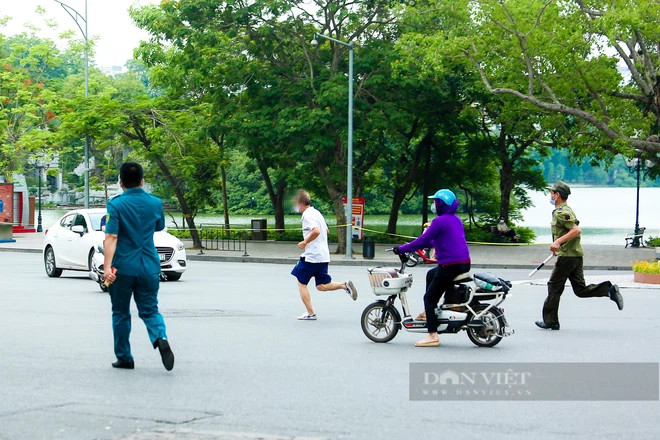 Đi tập thể dục rồi bỏ chạy khi gặp lực lượng chức năng, người đàn ông bị phạt 2 triệu đồng - Ảnh 7.