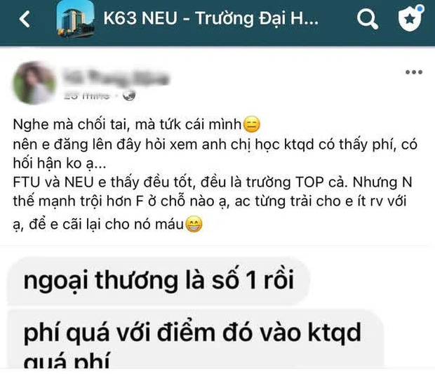 Sinh viên Ngoại thương và Kinh tế Quốc dân cãi nhau om sòm: Trường nào tốt hơn, cơ hội xin việc cao hơn? - Ảnh 1.