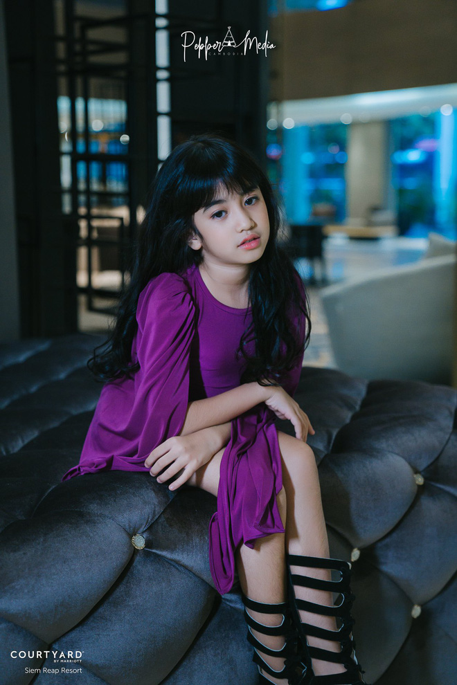 Viên ngọc quý của Hoàng gia Campuchia: Tiểu công chúa với vẻ đẹp lai cực phẩm dù mới 10 tuổi, soi thành tích chỉ biết xuýt xoa quốc bảo - Ảnh 5.