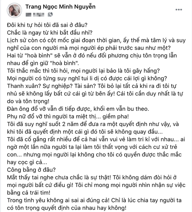 Lương Minh Trang hé lộ tình trạng sức khoẻ đáng lo sau 2 ngày chìm trong drama với Vinh Râu, nhưng sao lại xóa đi thế này? - Ảnh 4.