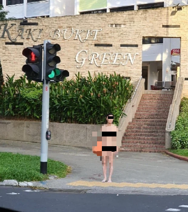 Liên tục xuất hiện nam thanh nữ tú trần như nhộng trên đường phố Singapore trong thời gian giãn cách - Ảnh 3.