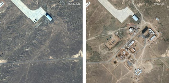Ảnh chụp từ vệ tinh cho thấy Trung Quốc mở rộng sân bay bí ẩn trong sa mạc - Ảnh 2.