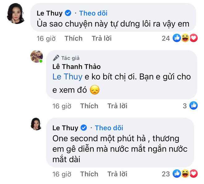 Lê Thúy đã chính thức lên tiếng về drama đàn em tố bị Hoàng Thùy vu ăn cắp túi - Ảnh 1.