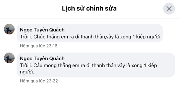 Quách Ngọc Tuyên gây tranh cãi vì lời tiễn biệt diễn viên Đức Long: Chúc thằng em ra đi thanh thản - Ảnh 4. Quách Ngọc Tuyên gây tranh cãi vì lời tiễn biệt diễn viên Đức Long: Chúc thằng em ra đi thanh thản - Ảnh 4.