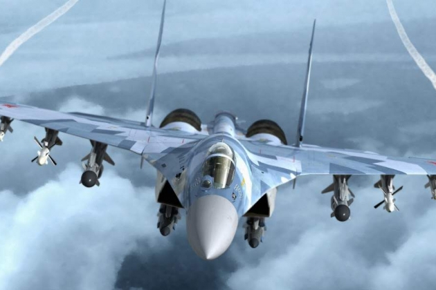 Tiêm kích Su-35S của Nga bốc cháy và bị rơi, bí ẩn nào phía sau? - Ảnh 2.