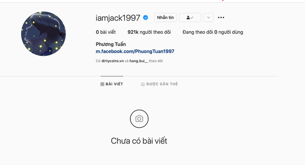 Jack có động thái mới nhất trên Instagram giữa bê bối tình ái, nhưng sao thật khó hiểu thế này? - Ảnh 1.