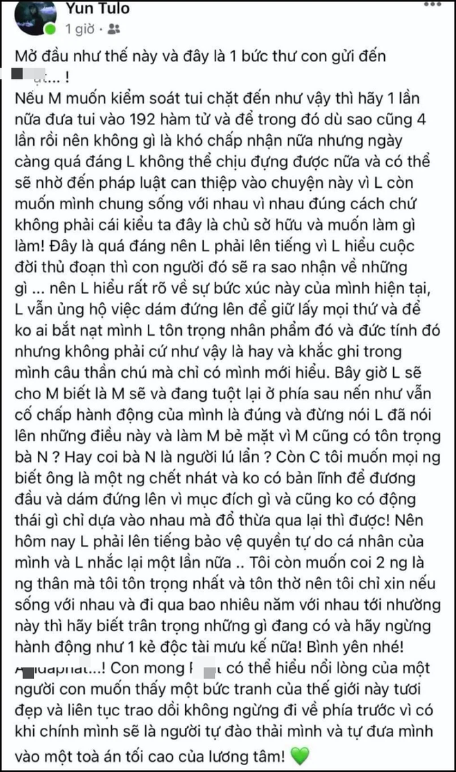 Hoài Lâm gây sốc khi đăng tâm thư dài cực căng: Tiết lộ từng 4 lần vào viện tâm thần, còn cảnh cáo cả người thân? - Ảnh 2.