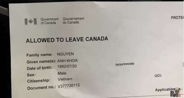 MXH chấn động trước tin Khoa Pug bị cảnh sát Canada trục xuất vì không mang giấy tờ, lái xe quá tốc độ, thực hư ra sao? - Ảnh 3.