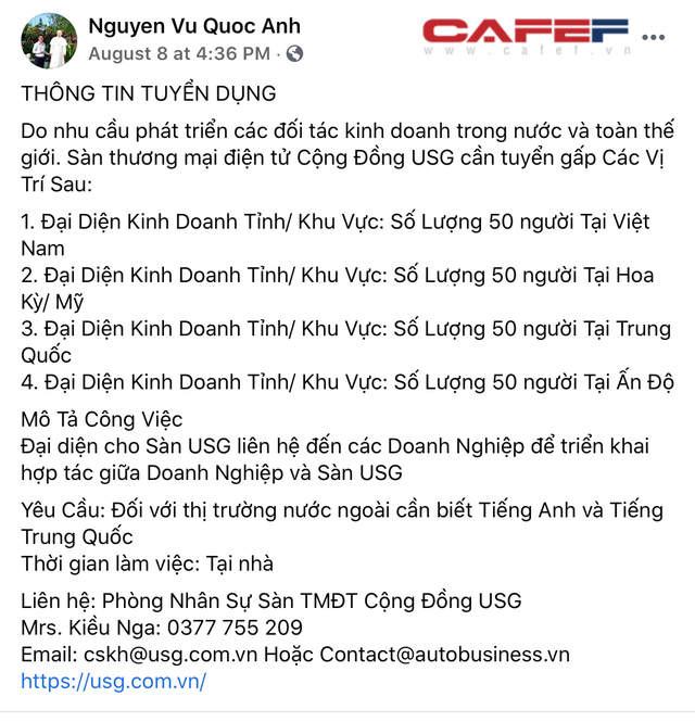 Siêu công ty vốn 500.000 tỷ ra mắt Sàn TMĐT: Quảng cáo tiếp cận 3 tỷ khách hàng, thành viên trả phí 49.000 đồng/tháng được nhận cổ phần và cổ tức - Ảnh 6.