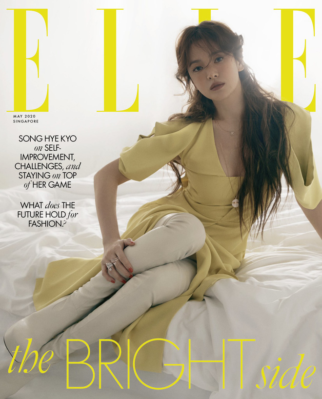Song Hye Kyo chặt chém bìa Vogue với body 0% mỡ thừa, ai ngờ ảnh hậu trường chụp bừa còn hot hơn vì lộ visual thật - Ảnh 4.