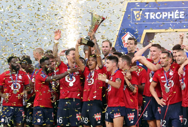 Hạ bệ PSG, Lille đoạt Siêu cúp Pháp 2021 - Ảnh 1.