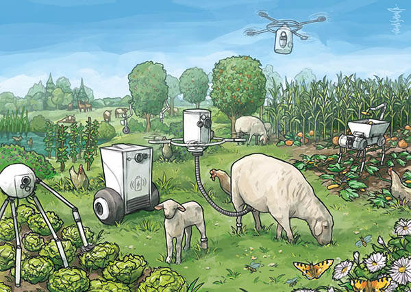 Robot nông nghiệp 4.0 sẽ tạo ra Vườn Địa Đàng hay địa ngục sinh thái? - Ảnh 1.