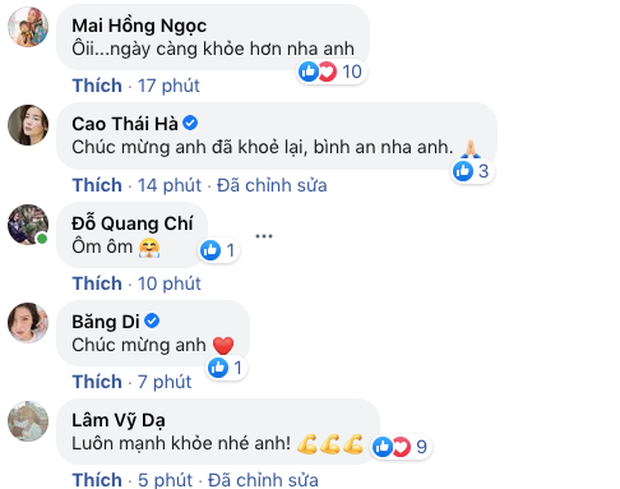 Đông Nhi, Midu và dàn sao mừng rỡ khi Anh Đức xác nhận đã khỏi Covid-19: Chiến thắng tuyệt vời - Ảnh 2.