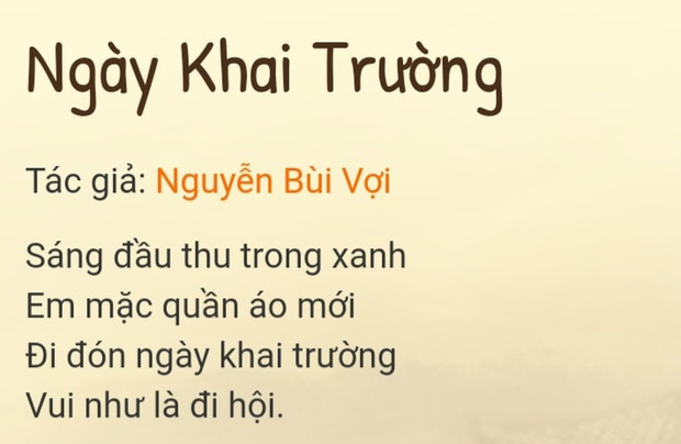 Bài thi Tiếng Việt ghi khai giảng vào cuối thu chứ không phải đầu thu, tưởng nhầm lẫn nhưng nghe giải thích mới thấy hợp lý quá chừng - Ảnh 2.