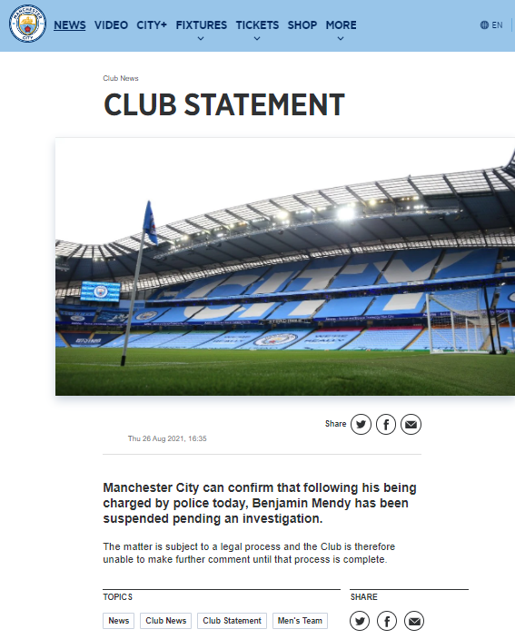 Sao Manchester City bị cáo buộc 4 tội danh hiếp dâm, 1 tội danh tấn công tình dục - Ảnh 2.
