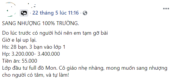 Ngậm đắng đóng cửa, rao bán rẻ trường mầm non vì khánh kiệt - Ảnh 3.