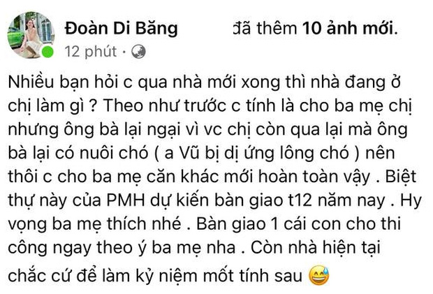 Lâu đài 400 tỷ Thái Công làm còn chưa xong, Đoàn Di Băng đã lập kế xây nhà mới vì một lý do không ai ngờ đến - Ảnh 2.