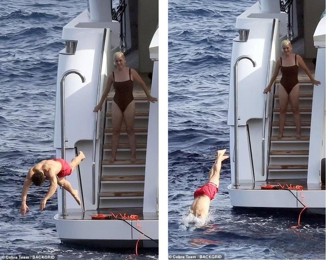 Katy Perry bị chụp trộm ôm hôn đắm đuối tài tử ‘Chúa nhẫn’ trên du thuyền  - Ảnh 6.