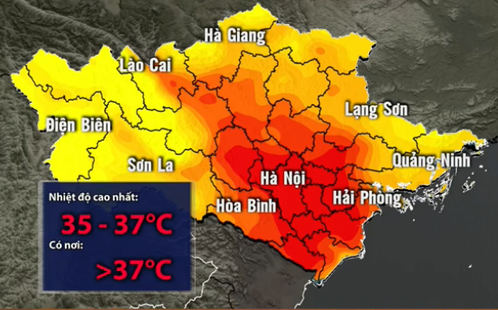 Biển Đông có nguy cơ hứng bão, Bắc Bộ nắng nóng diện rộng đến hôm nào?