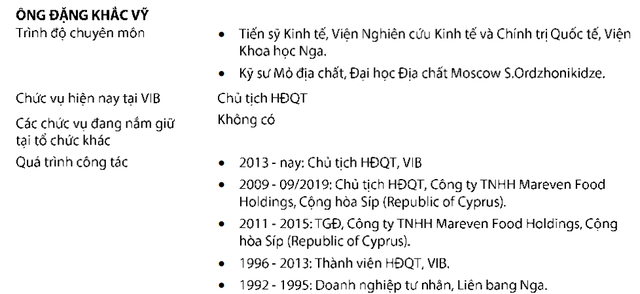  Tiếp tục thống trị ngành mì gói Đông Âu khi nhiều người rút về nước, công ty liên quan chủ tịch VIB được định giá gần 1 tỷ USD từ năm 2008, chiếm ½ thị phần tại Nga  - Ảnh 1.