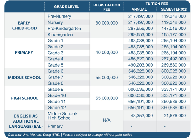 Một trường quốc tế ở TP.HCM tăng học phí 101 triệu, chạm mốc 667 triệu/năm - Ảnh 3.